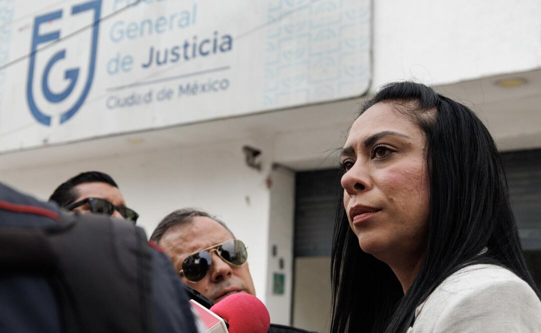 Erendali Trujillo, abogada de María José, del caso de Miguel "N", feminicida serial de Iztacalco (26/04/2025). Foto: Yaretzy M. Osnaya / EL UNIVERSAL