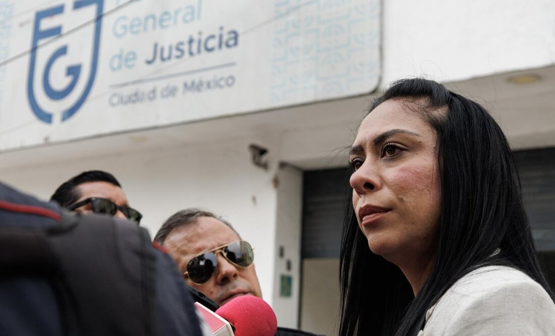 Erendali Trujillo, abogada de María José, del caso de Miguel "N", feminicida serial de Iztacalco (26/04/2025). Foto: Yaretzy M. Osnaya / EL UNIVERSAL
