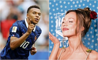 La fotografía de Ester Expósito que Mbappé subió a redes, para borrarla minutos después