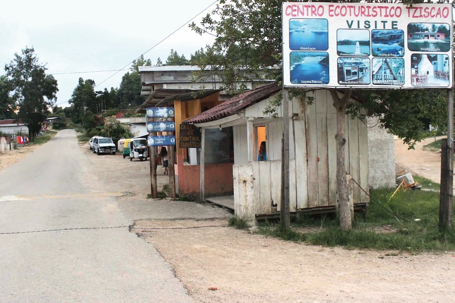 La comunidad de Refugio La Cañada Servicios Ecoturisticos,  fue atacada por la comunidad de Tziscao. | Foto: Fredy Martín
