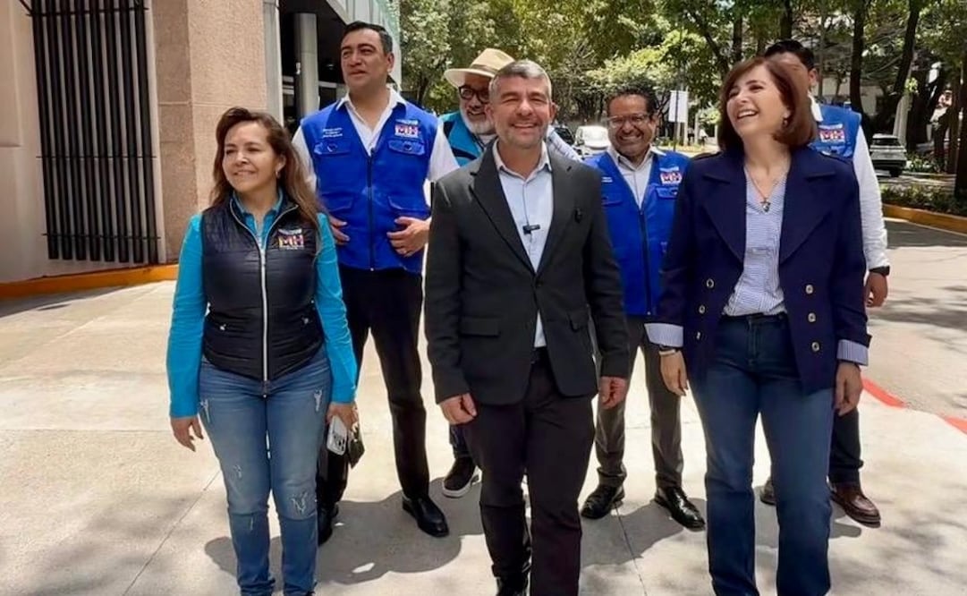 Mauricio Tabe entrega renovación de Campos Elíseos en Polanco. Foto: especial