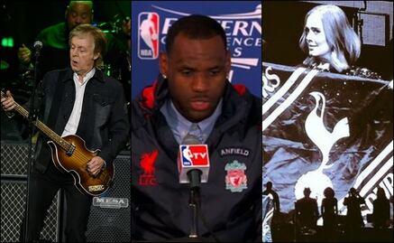 Los famosos que le van al Liverpool y al Tottenham