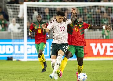 La Selección Mexicana rescató un agónico empate ante Camerún