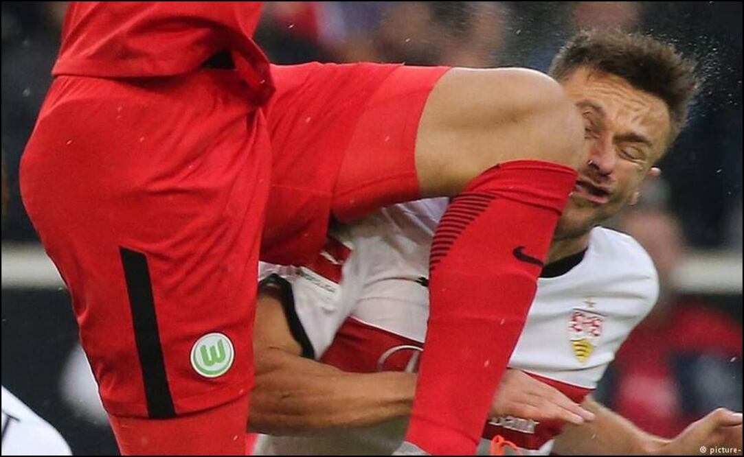 Twitter. El jugador tuvo que salir del campo