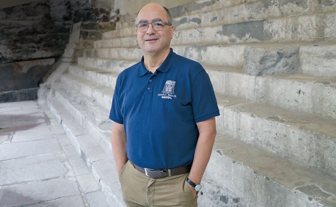 Entrevista con Leonardo López Luján. Premio Nacional en Historia, Ciencias Sociales y Filosofía. Foto: Carlos Mejía / EL UNVIERSAL