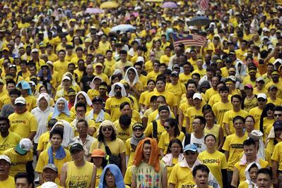 Continúan protestas contra gobierno en Malasia