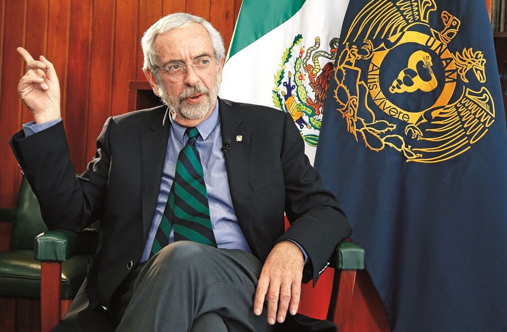 Enrique Graue Wiechers, rector de la Universidad Autónoma de México. Foto: Archivo/EL UNIVERSAL