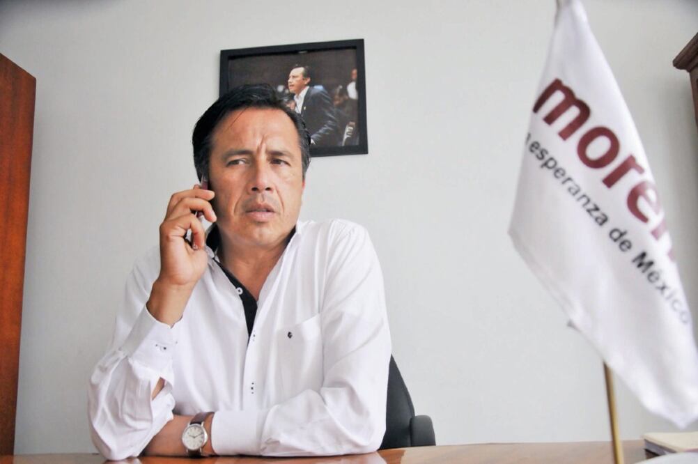 Cuitláhuac García, exgobernador de Veracruz. Foto: EL UNIVERSAL