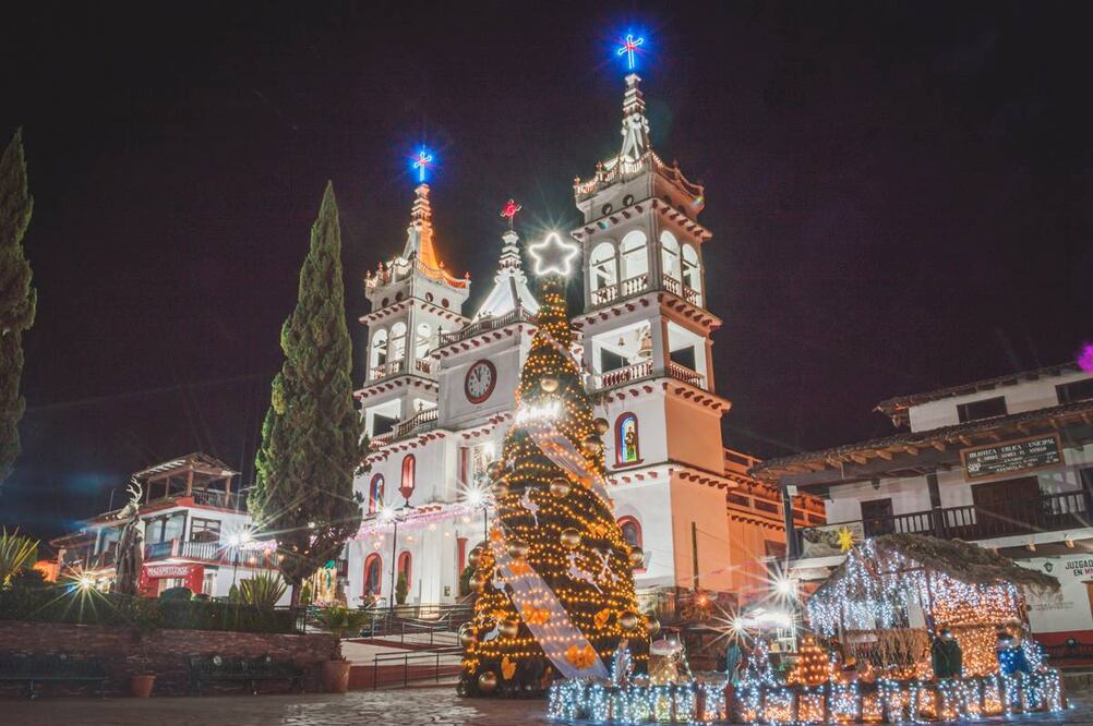 El centro de Mazamitla también tendrá decoración especial. Fotos: Secretaría de Turismo de Jalisco