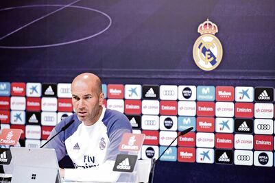 Zidane dice que no bajará los brazos