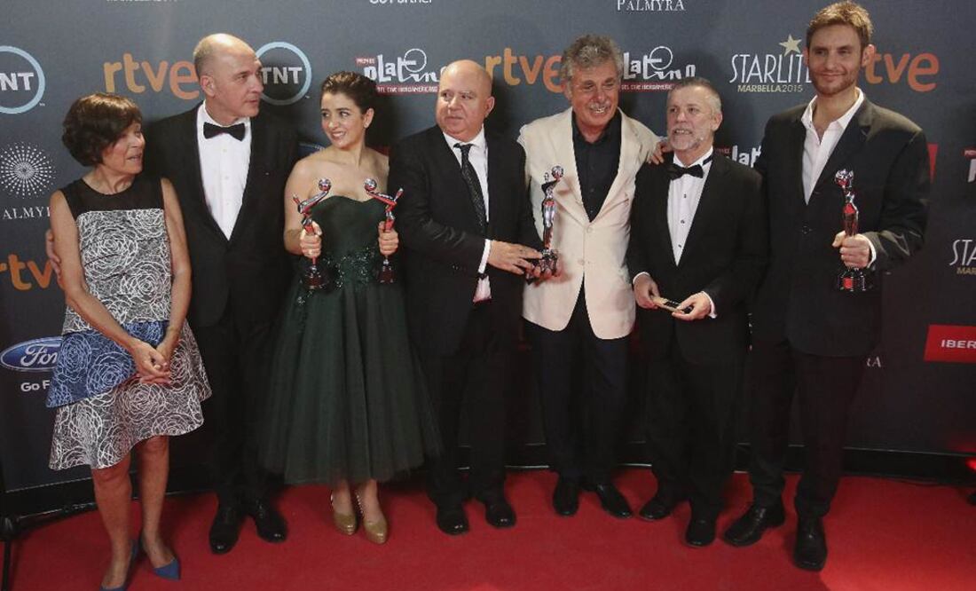 El director de la película, Damián Szifrón, reiteró su agradecimiento a sus familiares y compañeros de este laureado largometraje. FOTO:EFE