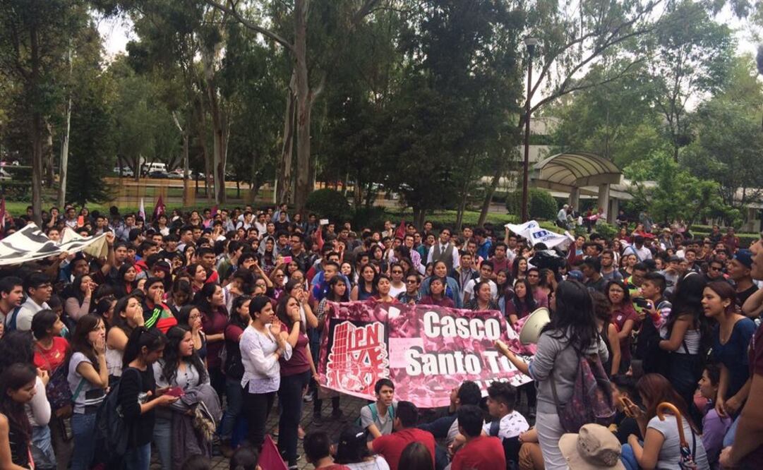 Estudiantes del IPN marcharán esta tarde