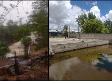 Tras sequía intensa, lluvias provocan desbordamientos de ríos y arroyos en Chihuahua; evacuan cinco viviendas