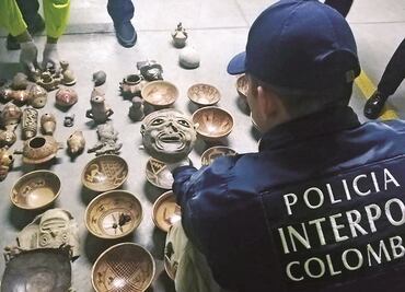 Incautan 19 mil piezas de arte y arqueológicas en 103 países