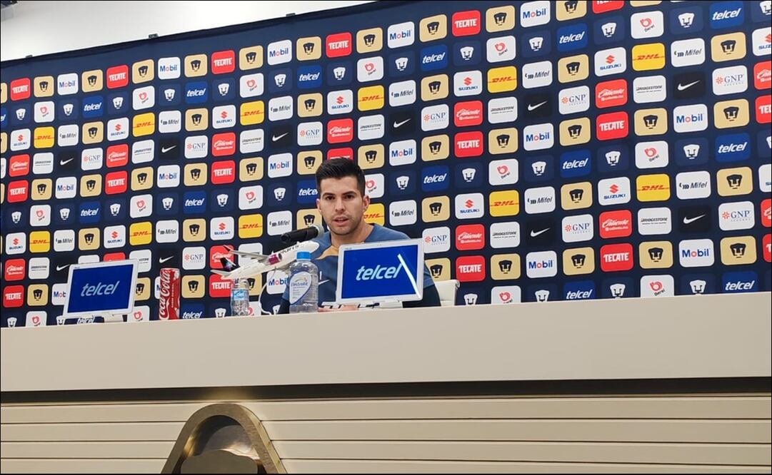 Julio González habló de la importancia de la localía para los Pumas - Foto: Oscar Torres / EL UNIVERSAL