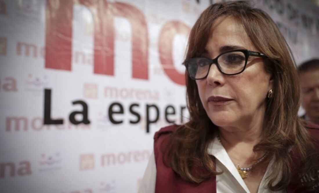 Yeidckol Polevnsky, la "corcholata" despreciada que cambió de nombre y es familiar de un expresidente. Foto: Archivo EL UNIVERSAL