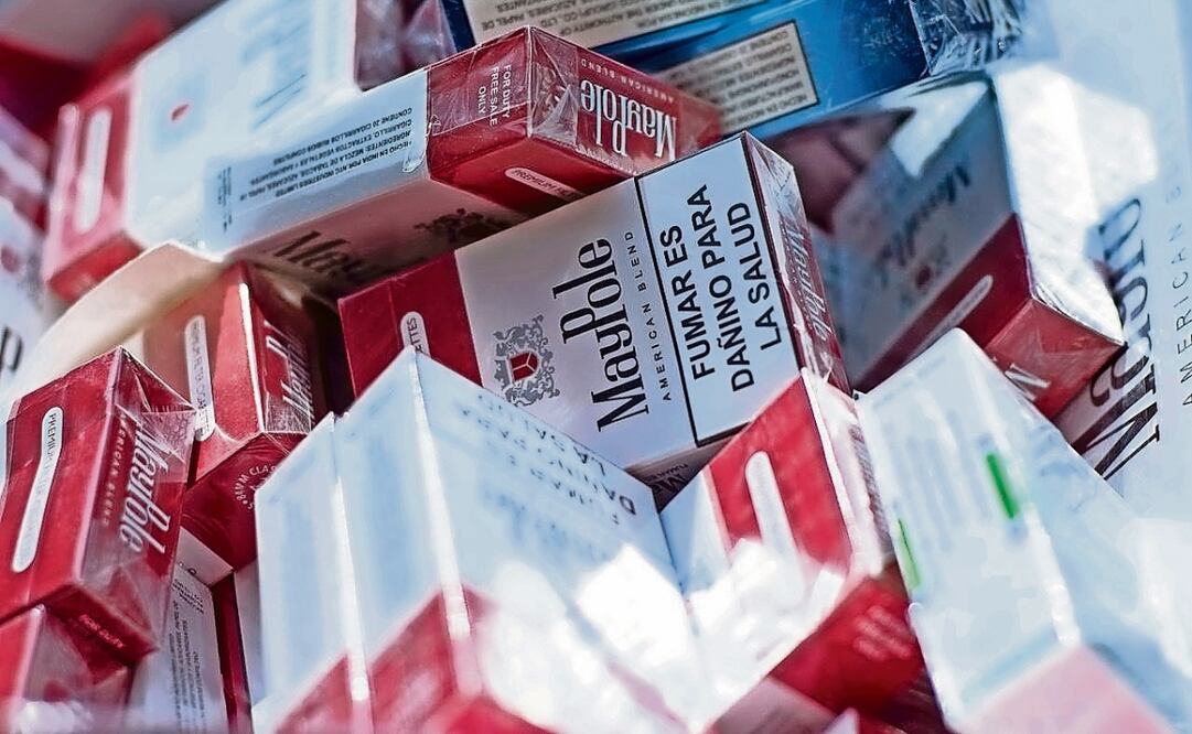 El tráfico ilegal de cigarrillos es una de las actividades por la que también optaron las organizaciones criminales para aumentar sus ingresos. (10/03/2025) Foto: Archivo | El Universal