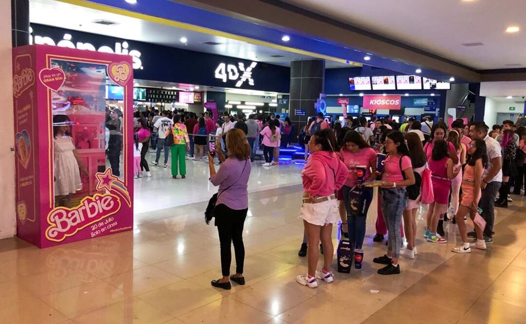 El estreno de las películas Barbie y Oppenheimer, el 20 de julio pasado, generaron importantes ingresos para la industria del cine y otros negocios. Foto: archivo/ EL UNIVERSAL