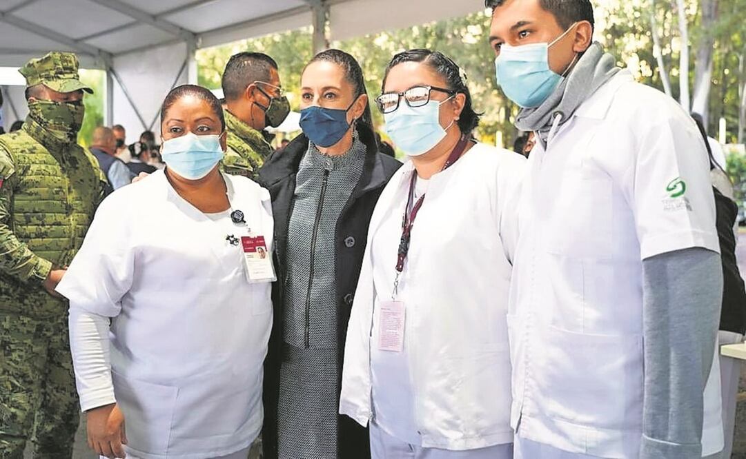 La jefa de Gobierno dijo que en la medida que se requiera, crecerá la red hospitalaria. Foto: Tomada de Twitter