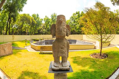 Cómo eran los legendarios Baños de Moctezuma, en el Bosque de Chapultepec
