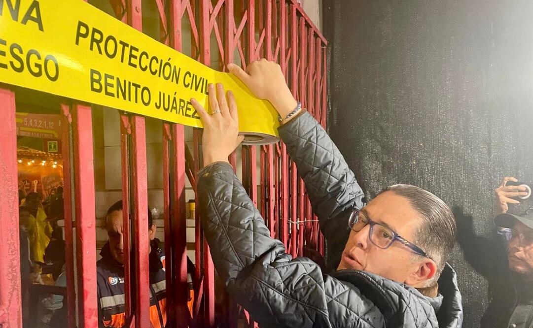 El alcalde de Benito Juárez, Luis Mendoza, destacó que la clausura temporal de la Plaza de Toros y el Estadio Azul fue por bienestar de los vecinos de la zona. Foto: Especial