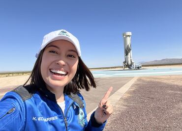 De cruzar las barreras entre México y EU, Katya Echazarreta conquista la frontera espacial