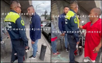 Usuarios piden cumbia de “¡Déjame pasar!” tras video viral de motociclista agrediendo a policía
