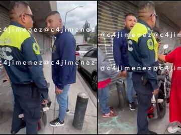 Usuarios piden cumbia de “¡Déjame pasar!” tras video viral de motociclista agrediendo a policía
