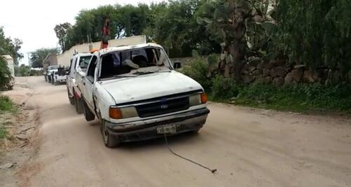 Atacan presuntos huachicoleros a policías en Hidalgo