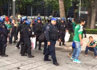 Remiten a tres aficionados al MP por desmanes en el Ángel