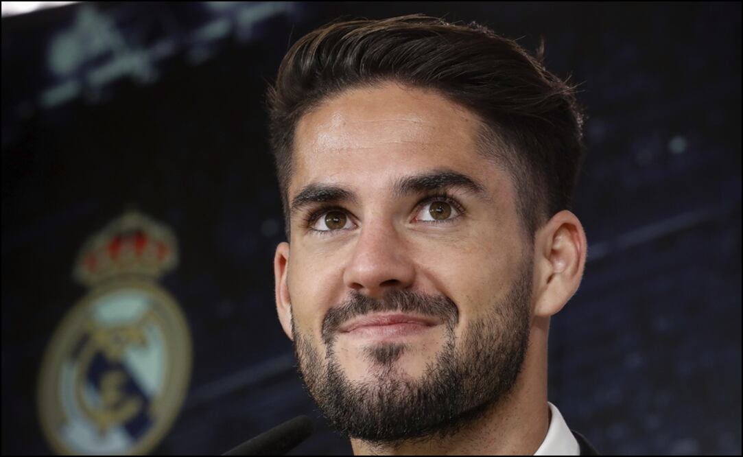 EFE. Isco Alarcón en conferencia de prensa