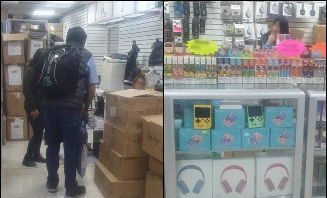 No se pudo comprobar la procedencia de la mercancía. Foto: Especial