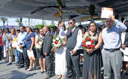 Realizarán la primera boda colectiva gratuita y virtual por Covid-19 en Neza