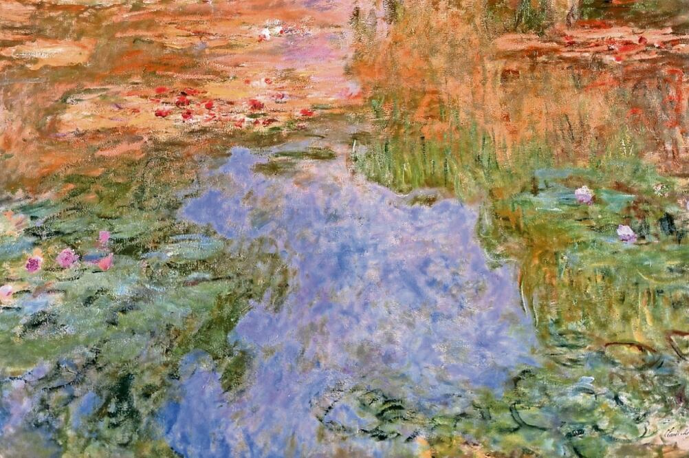 Le Bassin aux Nymphéas, de Claude Monet figura en el juicio (EFE)