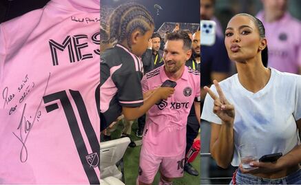 Messi regala jersey autografiado a hijo de Kim Kardashian: "El mejor día de nuestras vidas"