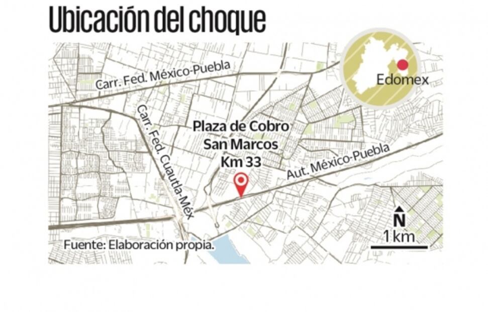 Camión sin frenos deja 19 muertos en la México-Puebla