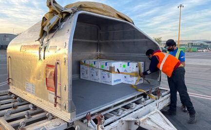 Reciben en Sinaloa nuevo embarque de vacunas para reenviarlas a Chihuahua