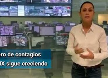 Llama Sheinbaum a mantener la disciplina pues Valle de México sigue en semáforo rojo por Covid-19