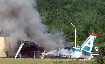 Aterrizaje de emergencia en Rusia deja dos muertos y 22 heridos