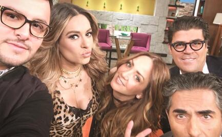 Andrea Legarreta elogia a Paul Stanley