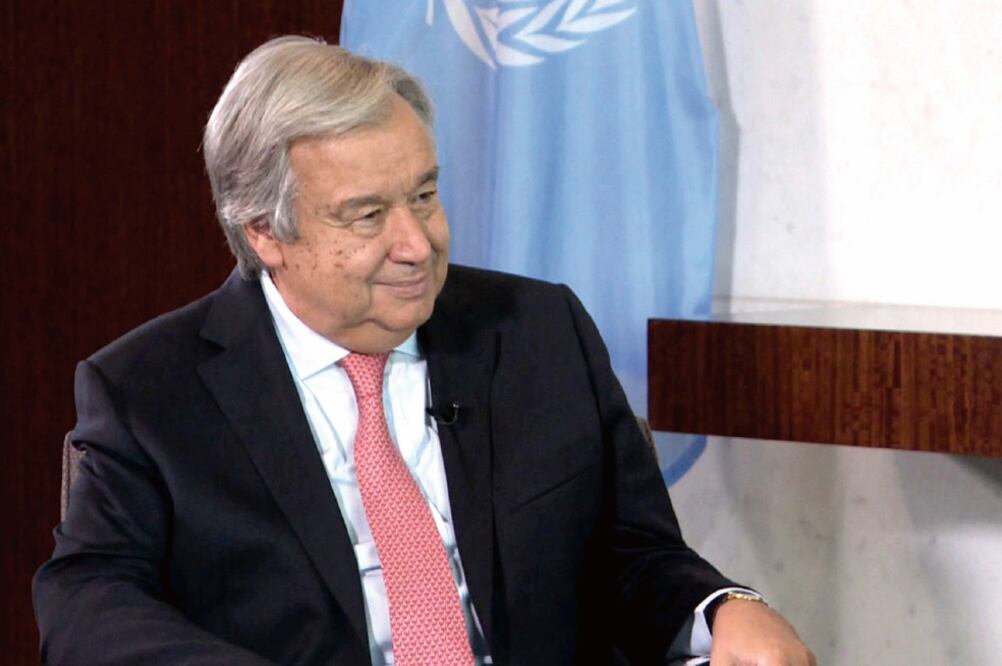 António Guterres, secretario General de la ONU. FOTO: CORTESÍA