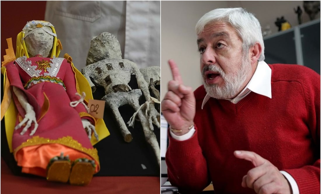 Los "muñecos" tenían como destino el territorio mexicano. Foto: AP y EL UNIVERSAL