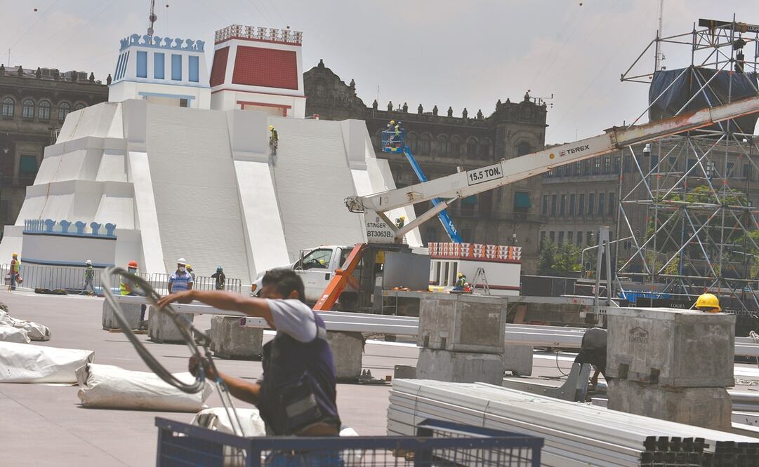 La maqueta del Templo Mayor será inaugurada este viernes. Foto: Hugo García/ EL UNIVERSAL.