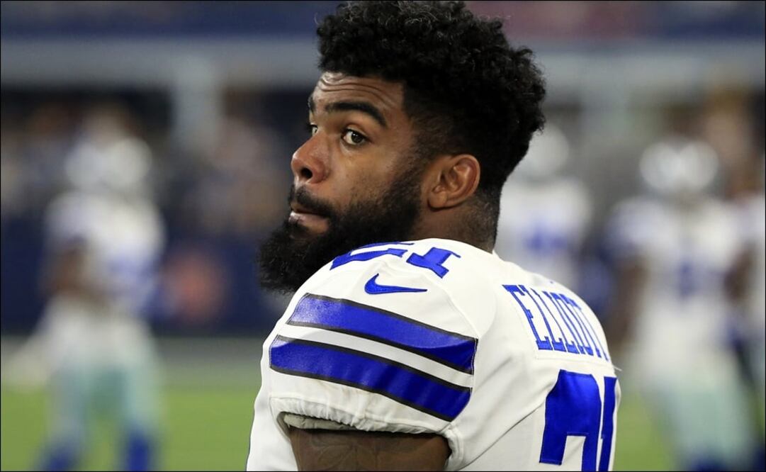 Ezekiel Elliot, corredor de los Cowboys. Foto: AP