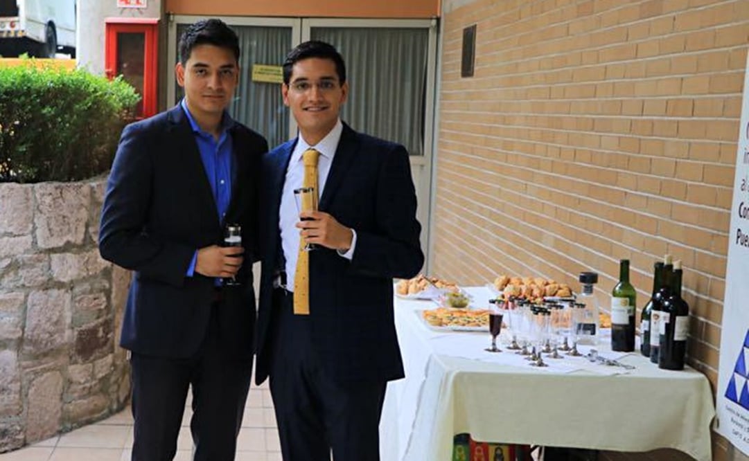 En la fotografía, Josué Vicente (izq) y el seminarista Leonardo Avendaño, quien desapareció el pasado martes, 11 de junio. Foto: Cortesía de Josué Avendaño