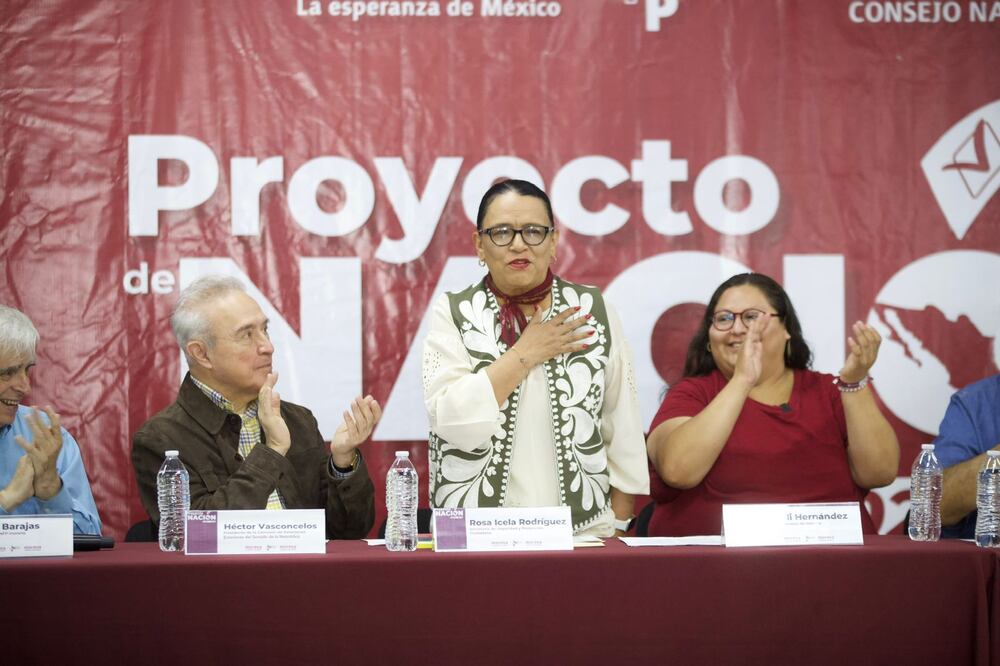 AMLO propondrá otra vez que Guardia Nacional forme parte de Sedena: Rosa Icela Rodríguez. Foto: Germán Espinosa / EL UNIVERSAL