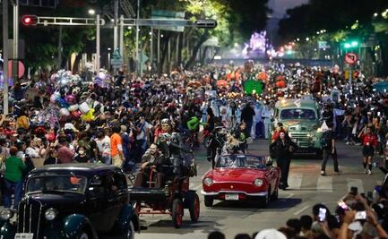 Catrinas regresan del Mictlán y toman las calles del centro de la CDMX