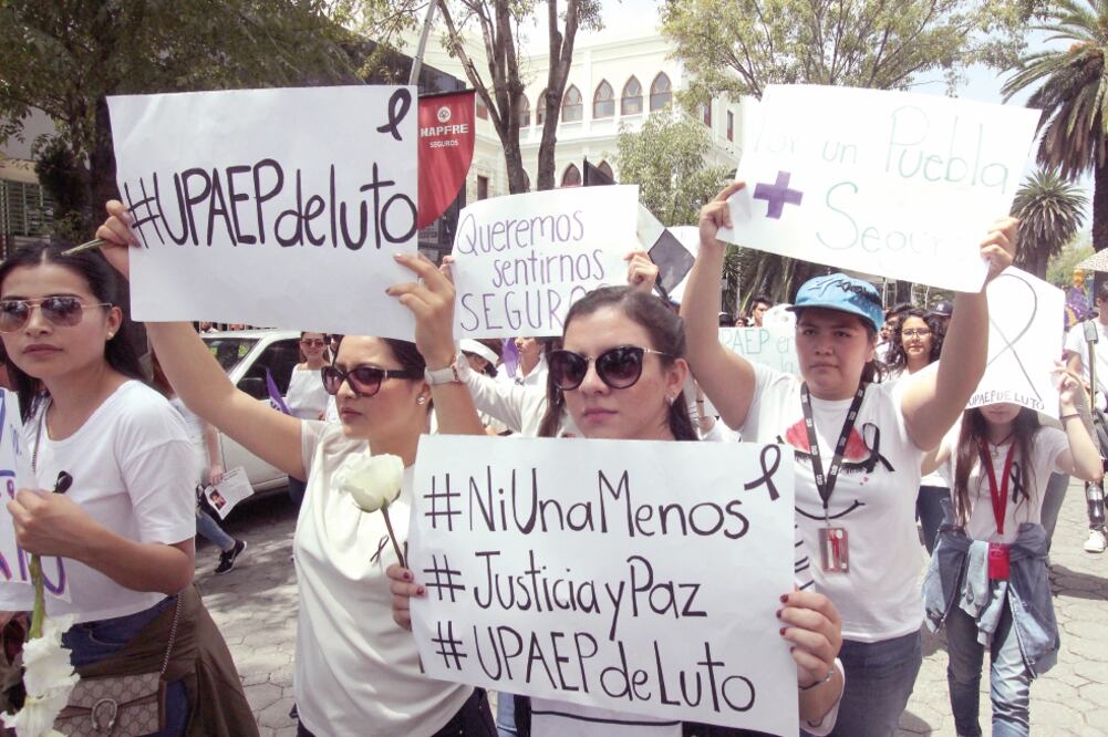 En la movilización demandaron un freno a la violencia contra las mujeres con el hashtag #Niunamás. A la marcha asistieron estudiantes de varias universidades (OMAR CONTRERAS. EL UNIVERSAL)