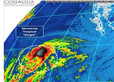Activan alerta por tormenta “Sergio” en BCS