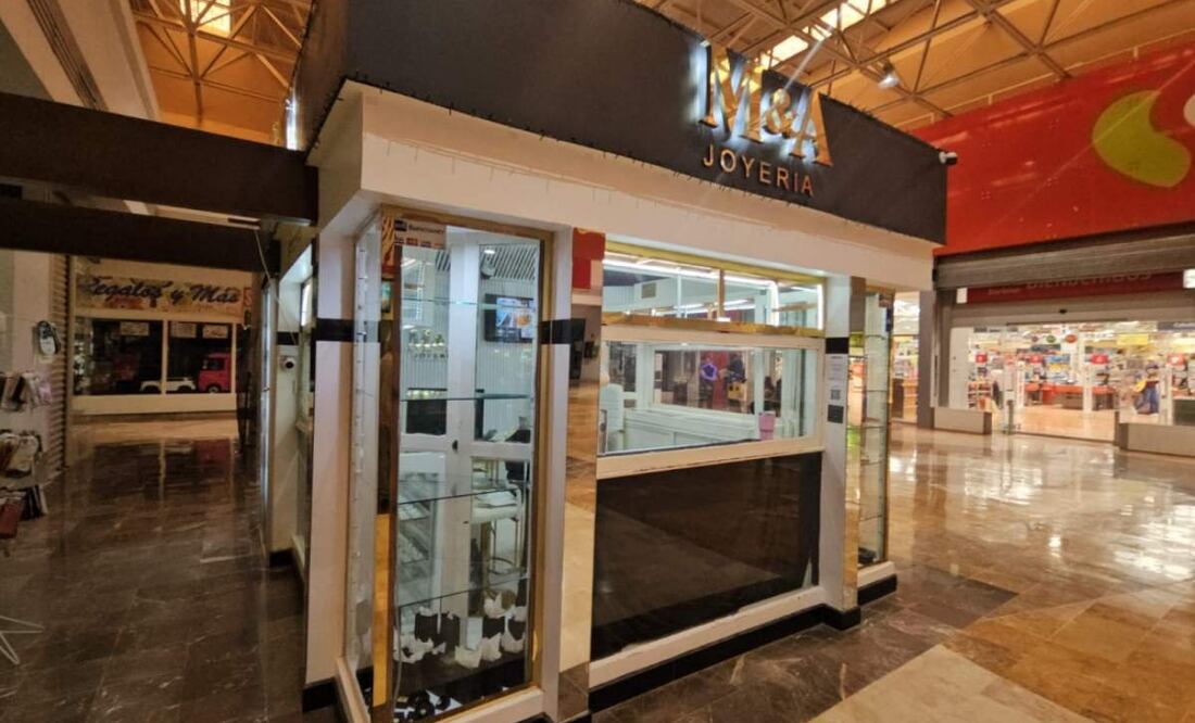 La joyería M&A se ubica en la plaza comercial en el fraccionamiento La Campiña en Culiacán, Sinaloa (24/05/2025). Foto: Archivo